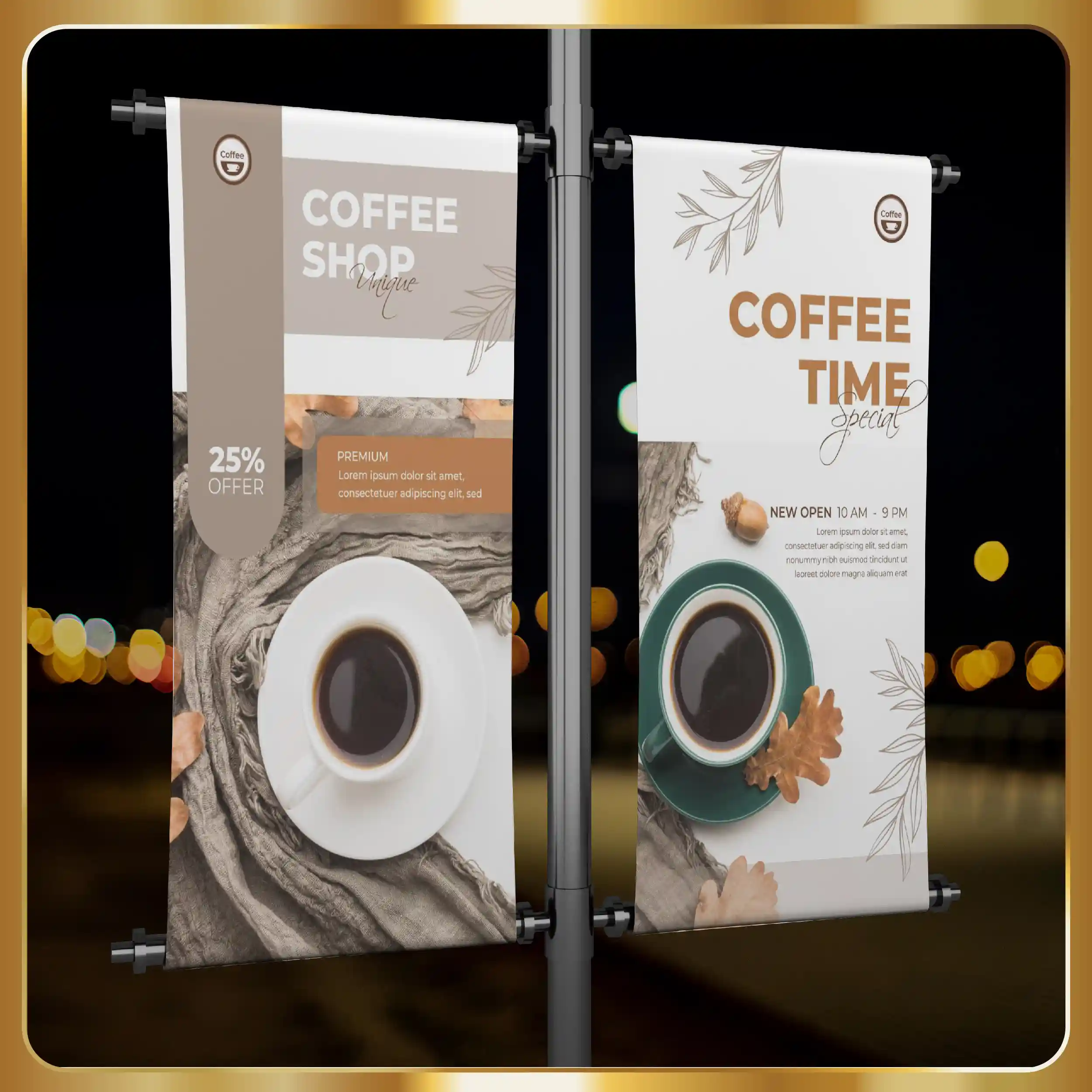 An airport kiosk with information on it.